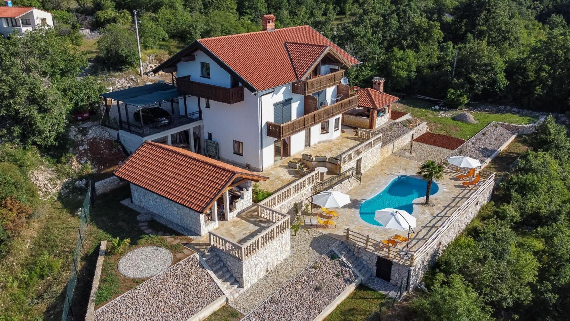 Villa Bora Moscenicka Draga Bed&Breakfast Mošćenica Exterior foto